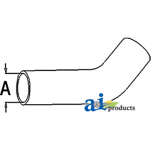 UW4400   Upper Hose---Replaces 10A7294